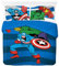 Marvel Comics Avengers 100% Cotton Double Duvet Cover Set - Superhero Collection Includes 50 x 70cm Pillowcases