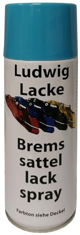 Ludwig Lacke Bremssattellack Spray, Türkis, blau 400ml