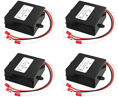 Janasiba HA01 Lot de 4 égaliseurs de tension solaires pour batterie au plomb-acide gel 24 V