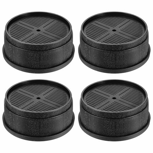 kebitedamai 4 Pcs Elevadores de Cama, Patas para Muebles, Levantador de Muebles, Elevadores Ajustables para Mueble de Cama Sofá Mesa Adicionales Elevación en Alturas 3,5, 7 e 10,5 cm