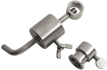 FUBESK Contrapeso y limitador para asador de barbacoa, equilibrador de acero inoxidable para asar pollo de manera uniforme
