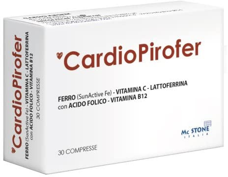 CARDIOPIROFER 30 Compresse- integratore alimentare di ferro e acido folico