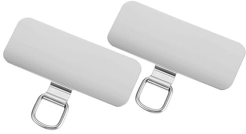 Bremorou 4 Stück Handy Anhänger Edelstahl Handyanhänger Handykette Halterung Lanyard Adapter Pads Handy Band Handyband Handyschlaufe Universal Handykette Für I Phone Die Meisten Smartphones