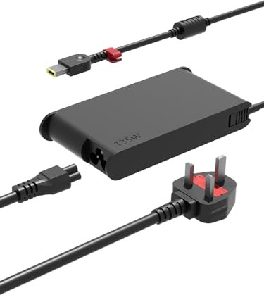 PowerPortnerLink 135W Compatible with Lenovo Yoga Slim 7 Pro C940 Y70 Y50 Y40 Yoga 9-15IMH5 Ideapad Gaming 3 Y700 S740 L340 Creator 5 7 ideapad 5 Pro Legion Y520 ThinkPad T15p P16/15v ThinkBook 15P