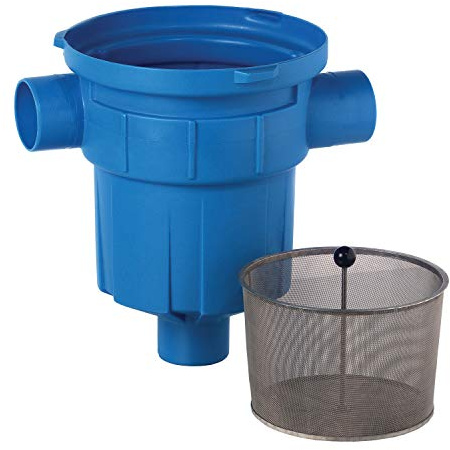 Regenwasserfilter Zisternenfilter 3P Retentions- und Versickerungsfilter mit Edelstahlsieb für den Einbau in die Zisterne, Anschluss DN100. Für die Regenwassernutzung im Haus und zur Gartenbewässerung