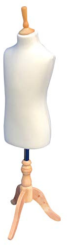 MILAN Childrens 6-8 years Dressmakers Dummy / Window Display Mannequin Supplied with a superior Wooden tripod Stand