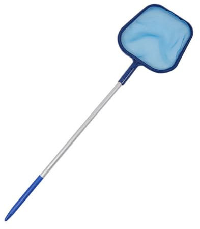 Retino Per Skimmer Da Piscina, 150CM Retino Per Piscine Pulizia, Set Retini Skimmer Maglia Fine Laghetti Con 5 Pali Staccabili, Kit Strumenti Manutenzionepulizia Piscina, Per Accessori Piscine