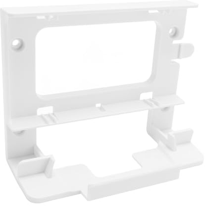 Gedourain 2 i 1 Router Strömkabelfäste Utrymmesbesparande Design för Gen 3 Router och Nätsladd