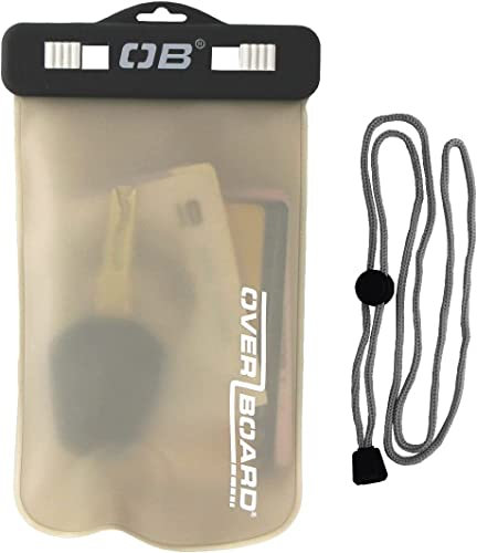 Overboard Wasserdichte Mehrzweck Tasche, Transparent, M, OB1066F