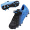 Fußballschuhe Kinder FG/AG Fussballschuhe Footballschuhe Jungen Mädchen Kids Kunstrasen Trainingsschuhe Soccer Schuhe Sportschueh Teens draußen Hallenfußball Indoor Outdoor Unisex Schwarz blau EU32