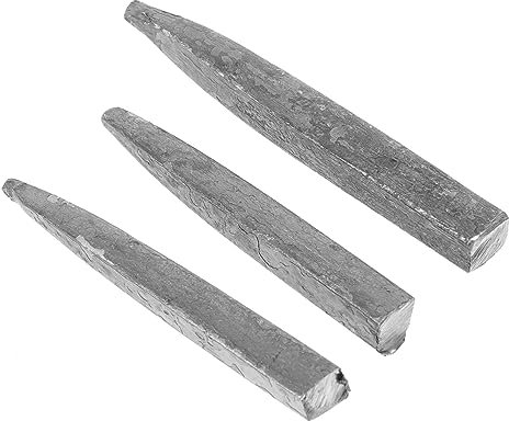 YARNOW 3pezzi Cunei Spaccalegna Accessori Per Fissaggio Manici Di e Martello Design Per Riparazioni Di Strumenti Utile Per Falegnami e Costruttori