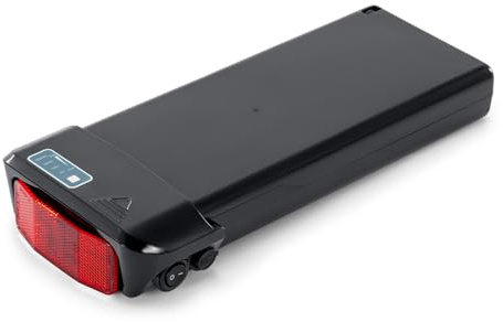 E-Bike Battery 36V 12.8Ah Rear Rack Battery for 36V 250W-800W Motor