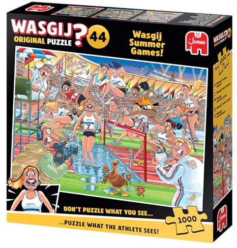Wasgij Original 44 - Sommerspiele! - Summer Games! - Puzzle für Erwachsene - Humorvoll - 100% recycelt - 1000 Teile