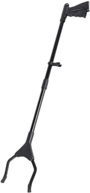 BDSHGRDH raccoglitori di rifiuti, Strumento di Presa con Pinza, Strumento e ganascia Rotante Magnete, ausilio for Raggiungere Il Raccoglitore rifiuti(Black)