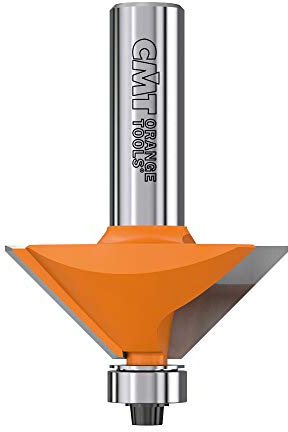 CMT ORANGE TOOLS 936.920.11 - FASENFRÄSER M/ANLAUFLAGER 45GRAD S=12 D=45
