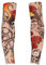 W WIDMANN MILANO Party Fashion 29358 - Tattoo-Ärmel Easy Rider, 1 Paar, sehr realistisch, Armstrümpfe, Biker, Rocker, Sträfling, Verbrecher, Karneval, Mottoparty