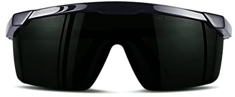 FREEMASCOT Lunettes pour lumière rouge, verres IPL 200-2000 nm pour bronzage, dégradation des poils laser et opérateur de cosmétologie laser, protection des yeux