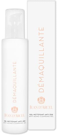 JEAN D'ARCEL DÉMAQUILLANTE gel nettoyante anti-âge – Anti-Aging Waschgel für neuen Glow & mehr Feuchtigkeit – Mit Glycoin®natural – Anti-Aging Cleansing Gel – 200 ml