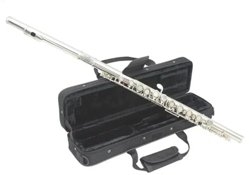 Flauto Strumento musicale da concerto professionale per flauto traverso con chiave C a 16 fori aperti chiusi con scatola