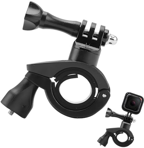 Supporto Action Cam, supporto per bicicletta, supporto per moto, supporto per bicicletta, 360 rotazione, per supporto Gopro, supporto per bicicletta Hero Stand 13 12 11 10 9 8 7 Max Akaso
