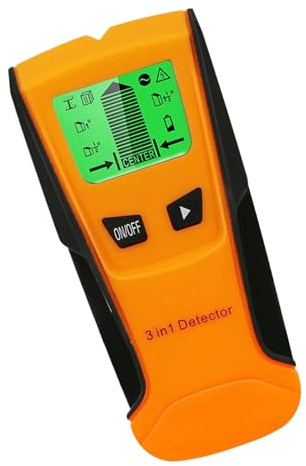 Rilevatore di parete Scanner | Metal Detector con Schermo Retroilluminato ad Alta Definizione,Cercatori Di Travi Elettronici | per Cavo AC Tubo Travetto Pannello di Gesso Struttura