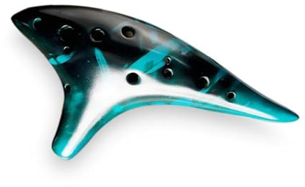 Conjunto Instrumentos Ocarina Ocarina C Major Alto De 12 Agujeros Con Bolsa Almacenamiento Hecha A Mano Perfecta Para Amantes La Música(C)