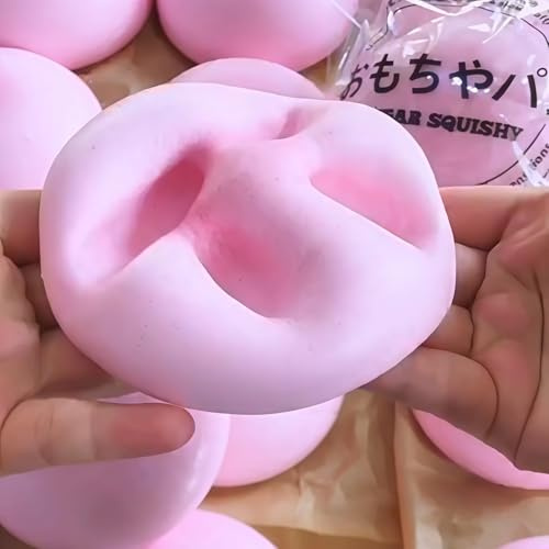 Lot de Balles Anti-Stress Jouet Anti-Stress Pain Squishy à Retente Lente – Jouet Sensoriel Anti-Stress pour Enfants et Adultes pour la Décompression et la Concentration (A)