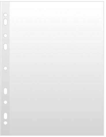 DONAU 1752100PL-00 Prospekthüllen, PP, A5, glasklar, 50μm, 100 Stück