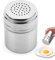 Spargisale in Acciaio Inox, Saliera e Pepiera, Spargisale da Cucina, Salt Shaker, Saliera e Pepe Dispenser, Spargizucchero Cacao Contenitore, Porta Spezie Contenitore, Zucchero a Velo con Coperchio