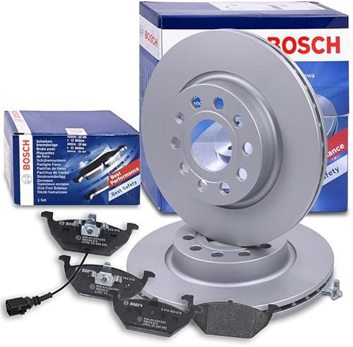 Bosch Bremsenset Vorderachse inkl. Bremsscheiben vorne Ø 280 mm Belüftet und Bremsbeläge vorne