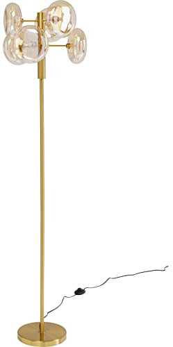 Kare Design Stehleuchte Headlight Brass, Gold, 163cm, Stehlampe für Wohnzimmer, Bodenlampe, Dekoleuchte, Leuchtmittel nicht inklusiv