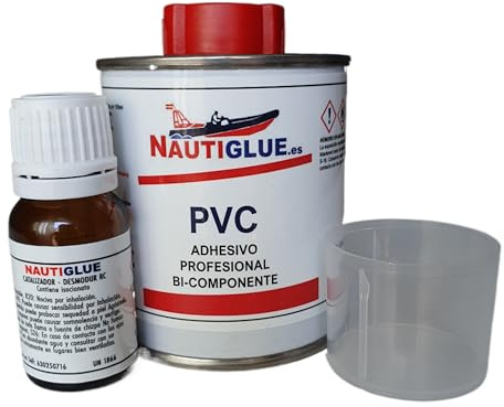 NAUTIGLUE Pegamento de PVC para NEUMÁTICAS y SEMIRRIGIDAS de 2 COMPONENTES (125ml + catalizador)
