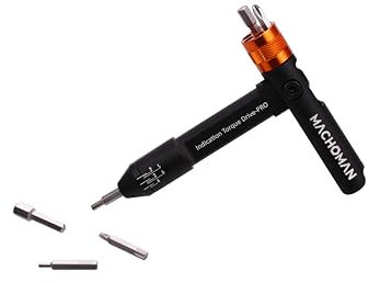 MACHOMAN Tournevis dynamométrique à indication MACHOMAN 2~6Nm, compact et pliable pour un rangement facile (TQW2433T)