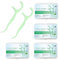 Fil Dentaire,200 Pcs Dental Floss Fil Dentaires à la Menthe Porte Dental Floss avec Manche Cure Dents Plastique 4 Boîte Pour Les Soins Bucco-Dentaires,Le Nettoyage Des Dents