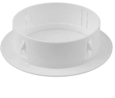 Copertura decorativa per fori da parete, 40-100 mm, in plastica, vuota, con prese d'aria, tappo decorativo adatto per fori per aria condizionata (100 mm)