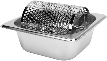 Alomejor Rullo Spalmatore per Burro in Acciaio Inossidabile Applicazione Efficiente del Burro per Panini e Hamburger per Barbecue da Campeggio
