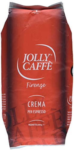 Jolly Kaffee Crema Bohnen, 1er Pack (1 x 1 kg)