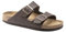 Birkenstock, Herren-Flip-Flops, Dunkelbraun 051703, 38 EU Estrecho
