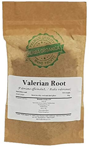 Herba Organica Racine de Valériane Tisane - Valeriana Officinalis L - Valerian Root Tea (50g)