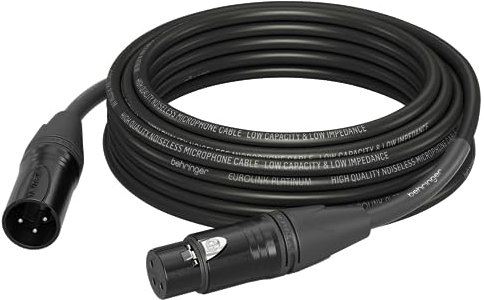 Behringer PMC-1000 Platinum Performance 10 m langes Mikrofonkabel mit XLR-Anschlüssen