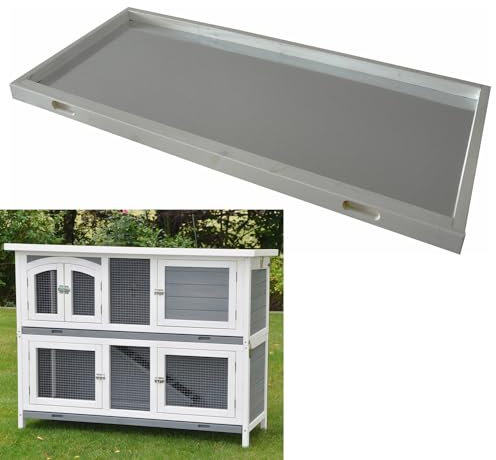nanook Kaninchenstall Ersatz Kotwanne Kleintierstall Hasenstall 109x41x4 cm (unten)