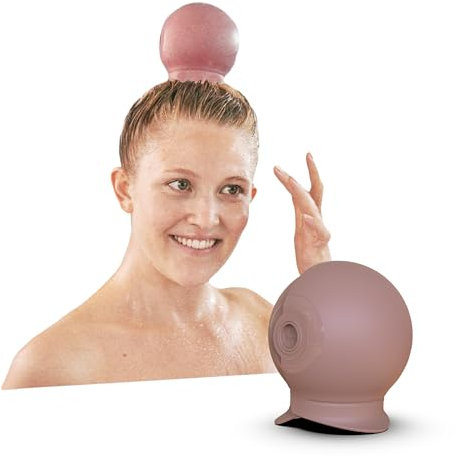 DryBun - schützt deine Haare (HAPPY HAZEL): Nachhaltige Duschhaube für mittellanges/langes Haar, spart Zeit, schützt vor Spliss & Haarbruch, recycelbar, schnelle Haartrocknung - Damen/Herren