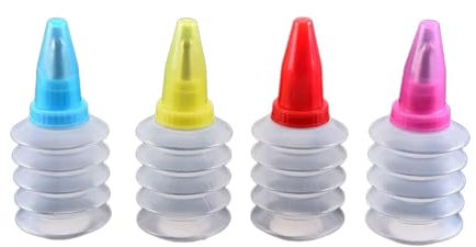 Bottiglia morbida da spremere per glassa, ketchup, glassa, biscotti, salse, cupcake, torte, pasta di zucchero, cottura