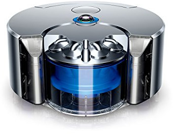 Dyson 360 Eye (Nickel/Bleu) – Deux fois plus de puissance d’aspiration que les autres aspirateurs robots