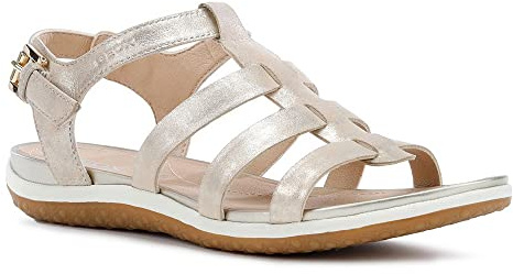 Geox D Sandal Vega A, Sandales Femme