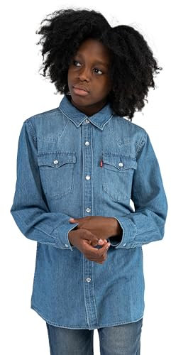 Levi's Kids barstow western shirt Jungen Vintage Stone 10 Jahre