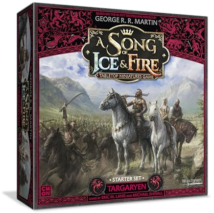 Cool Mini or Not - A Song of Ice and Fire: Targaryen Starter Set Core Box - Miniature Game
