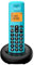 ALCATEL E260 - Schnurloses DECT-Telefon - Kompaktes Design - Großes hintergrundbeleuchtetes Display - Freisprechfunktion - Funktion zur Sperrung unerwünschter Anrufe - Blau