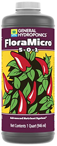 General Hydroponics FloraMicro, 1 Quart
