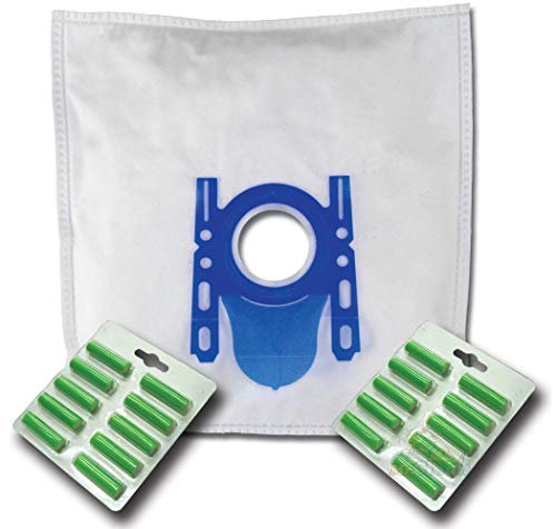 20 x Mr.Clean Staubsaugerbeutel + 20 Duftstäbe geeignet für Siemens Type VBBS607V00